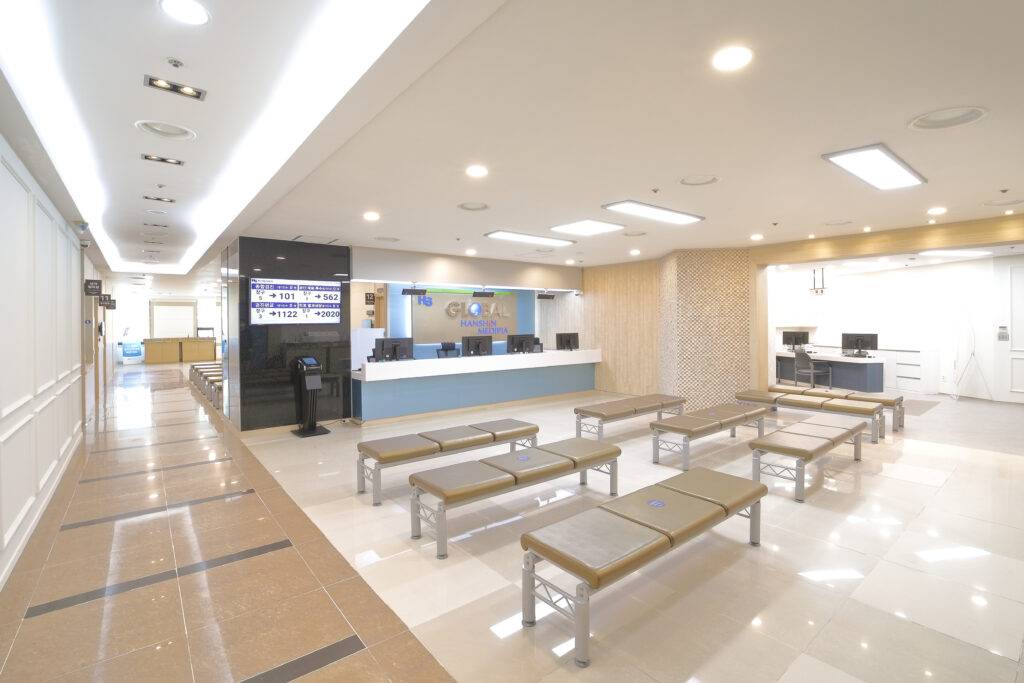 Inside Hanshin Medipia Hospital